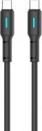 USB-кабель Gelius Lumin Lamp GP-UC100 Type-C to Type-C (60W) 2 м чорний (00000100085)