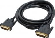 Кабель Patron DVI-DVI (DVI-D 24+1 3 м чорний (CAB-PN-DVI-DVI-30)