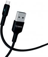 USB-кабель Gelius Lumin Lamp GP-UC100C USB-A to Type-C (30W) 2 м чорний (00000100087)