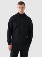 Джемпер 4F SWEATSHIRT M1256 4FWAW24TSWSM1256-20S р.S черный Джемпер 4F SWEATSHIRT M1256 4FWAW24TSWSM1256-20S р.S черный