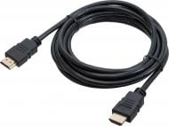 Кабель Patron HDMI-HDMI v1.4 19 PIN Golden Plated 3 м чорний (CAB-PN-HDMI-GP-30)