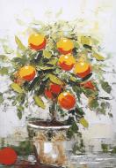 Картина Oranges ручний розпис 70x100 см Styler CA-00042
