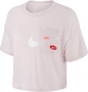 Футболка Nike W NK S/S TOP GX ICNCLSH WOW CJ3480-699 р.M розовый
