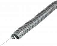 Металлорукав холодной оцинковки E.NEXT 20 мм 25 м с протяжкой