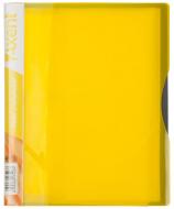 Папка с файлами 20 шт. А4 желтая Axent