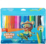 Набір фломастерів Color Kids 18 кольорів EC161-18 Deli