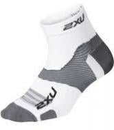 Носки 2XU Vectr Ultralight 1/4 Crew Socks р.S UA7028e_WHT/GRY р.35-37,5 белый