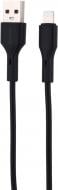 Кабель Expert USB-A to Lightning 2.4А 1 м black