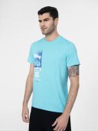 Футболка 4F TSHIRT M361 4FSS23TTSHM361-35S р.3XL бирюзовый
