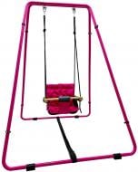 Качели TAKE&RIDE baby swing home розовые