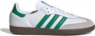 Кроссовки мужские демисезонные Adidas SAMBA OG IG1024 р.42 2/3 белые с зеленым