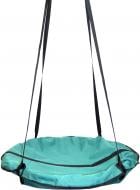 Качели подвесные TAKE&RIDE Гнездо аиста с подушкой 100 см зеленые