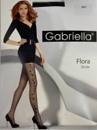 Колготки женские Gabriella 465 FLORA 20 den р. 2 nero