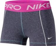 Лосины Nike W NP SHORT 3IN SPACE DYE CJ3641-424 р. S серый