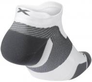 Шкарпетки 2XU Vectr LightCushion NoShow Sock р.M UA5042e_WHT/GRY р.38-40 білий