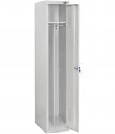 Шкаф для одежды для шкафа УХЛ-Маш ШОМ-400/1 исп.01 уп (1800х400х500, одинарный, с вертикальной перегородкой)