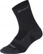 Шкарпетки 2XU Vectr Light Cushion Crew Socks р.L UA7005e_BLK/TTM р.42-46 чорний