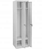 Шкаф для одежды УХЛ-Маш металлический ШОМ-250/2 вик.06