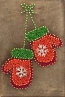 Набор для творчества cтринг-арт Варежки ABC-005 Абрис Арт Набор для творчества cтринг-арт Варежки ABC-005 Абрис Арт