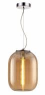 Світильник підвісний Reality Emily 1x40 Вт E27 бурштиновий 337601-22