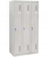 Шкаф для одежды УХЛ-Маш металлический ШОМ-300/3 вик.07