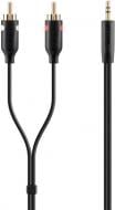 Кабель мультимедийный Belkin 3,5 мм – 2xRCA 5 м черный (F3Y116BT5M)