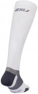 Шкарпетки 2XU Vectr L.Cush Full Length Socks р.M2 (литка 38-43 см) UA5155e_WHT/GRY р.38-41,5 білий