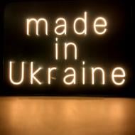 Неонова вивіска ArtEco Light Made in Ukraine 40 Вт 350x500 мм різнокольоровий (RGB)