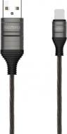 Дата-кабель Remax Lightning – USB 1 м черный (RC-130I-BLACK)
