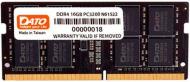 Оперативная память Dato SODIMM DDR4 16 GB (1x16GB) 3200 MHz (DT16G4DSDND32)