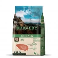 Корм сухой Bravery для щенков средних и крупных пород Chicken Puppy Large Medium с курицей 4 кг