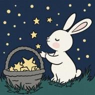 Картина по номерам Ловец звезд ©art_selena_ua 25х25 см Ideyka