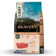 Корм сухой Bravery Iberian Pork Mini Adult LIGHT для взрослых собак мелких пород с иберийской свининой Лайт 7 кг