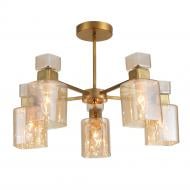 Люстра підвісна ARDERO OLIVIA 5xE14 античне золото BL1150-2