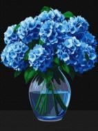 Картина по номерам Букет гортензий ©art_selena_ua 30х40 см Ideyka