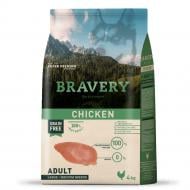 Корм сухой Bravery для средних и крупных пород Chicken Adult Large Medium с курицей 4 кг