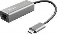 Переходник Trust USB – Ethernet серый (23771)