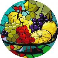 Картина по номерам Фруктовое ассорти ©art_selena_ua 30х30 см Ideyka