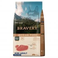 Корм сухой Bravery Iberian Pork Mini Adult для взрослых собак мелких пород с иберийской свининой 7 кг