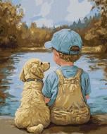 Картина за номерами Вірні друзі ©art_selena_ua 40х50 см Ideyka