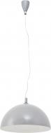 Подвес Nowodvorski HEMISPHERE gray L 1xE27 серебряный 5073
