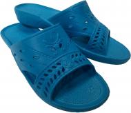 Шлепанцы женские Бабочка р.36 L1 бирюзовый