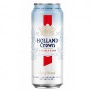 Пиво Holland Crown Wit Blanche Unfiltered світле нефільтроване 5% 0,5 л