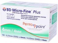 Голки для шприц-ручки BD Micro-Fine Plus 32G (0.23 x 4 мм) 1 шт.