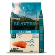 Корм сухой Bravery Salmon Large/Medium Adult для взрослых собак средних и крупных пород с лососем 12 кг