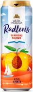 Пиво Radler Peach светлое фильтрованное 2.5% 0,568 л