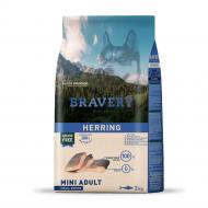 Корм сухой Bravery Herring Mini Adult для взрослых собак мелких пород с сельдью 2 кг