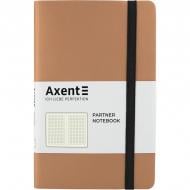 Книга для нотаток Partner Soft, 125*195, 96арк, кл, золота Axent