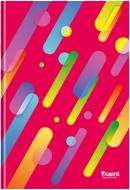 Книга для нотаток А4 Colour Rain, 96арк., кліт., червоний Axent Книга для нотаток А4 Colour Rain, 96арк., кліт., червоний Axent