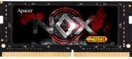 Оперативная память Apacer SODIMM DDR4 16 GB (1x16GB) 3200 MHz (A4S16G32CLYBDAA-1) NOX Black